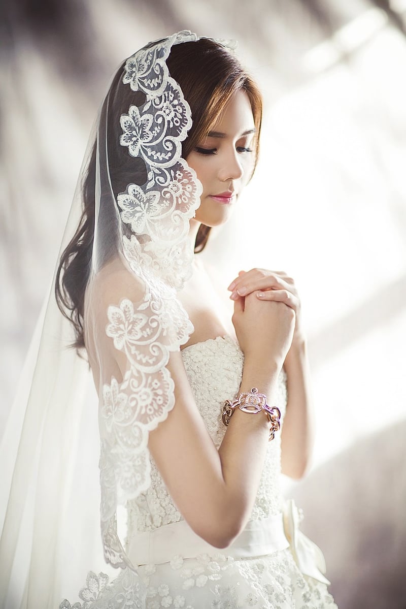 Bride in a Personalized Wedding Outfit